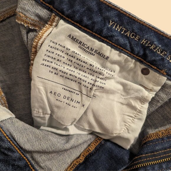 AEO DENIM X HI-RISE SLIM JEAN - Picture 11 of 12